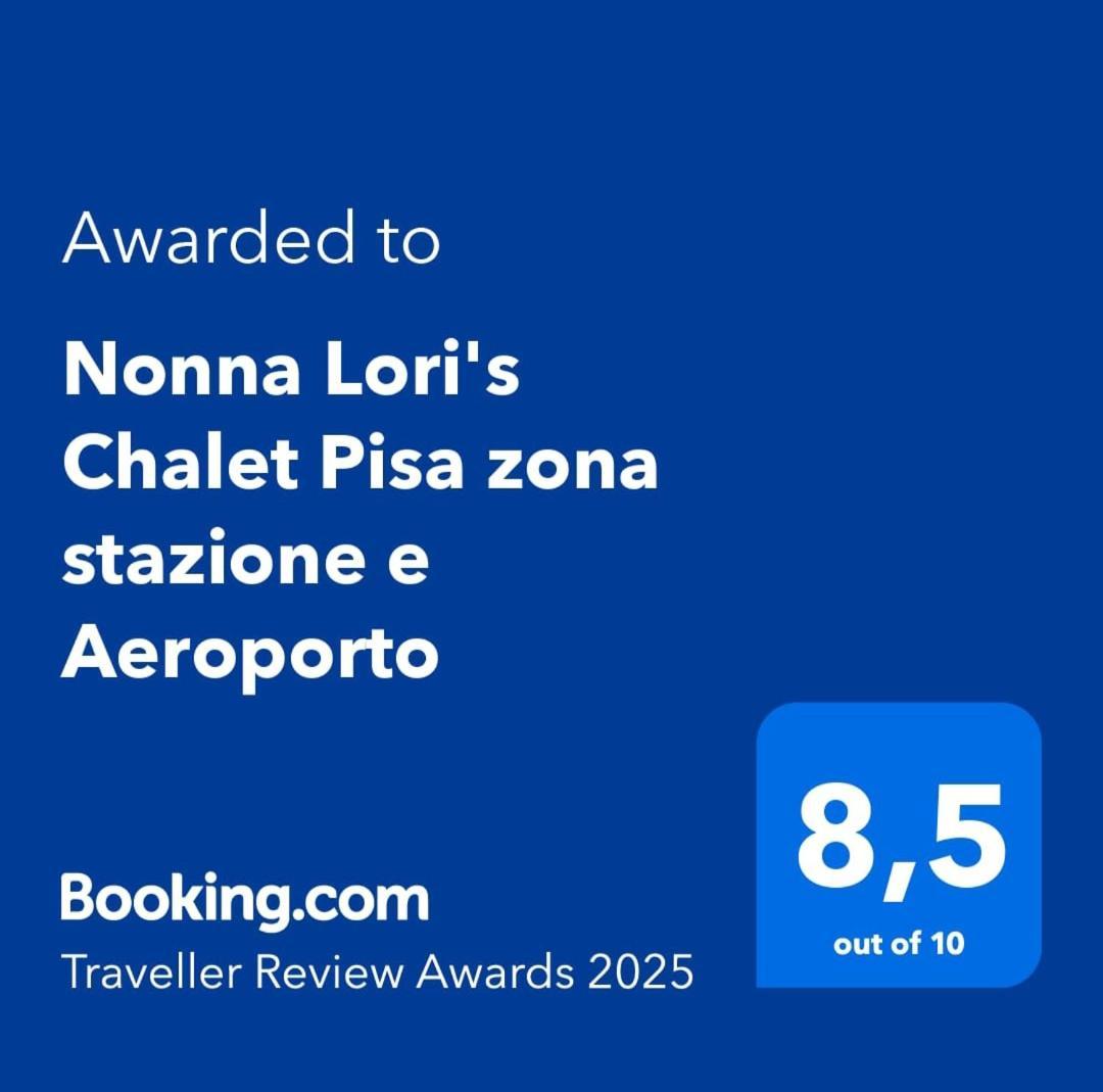 Nonna Lori'S Chalet Pisa Zona Stazione E Aeroporto מראה חיצוני תמונה